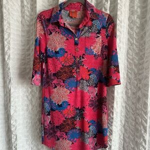 Tracy Negoshian dress size XS 3/4 sleeves.